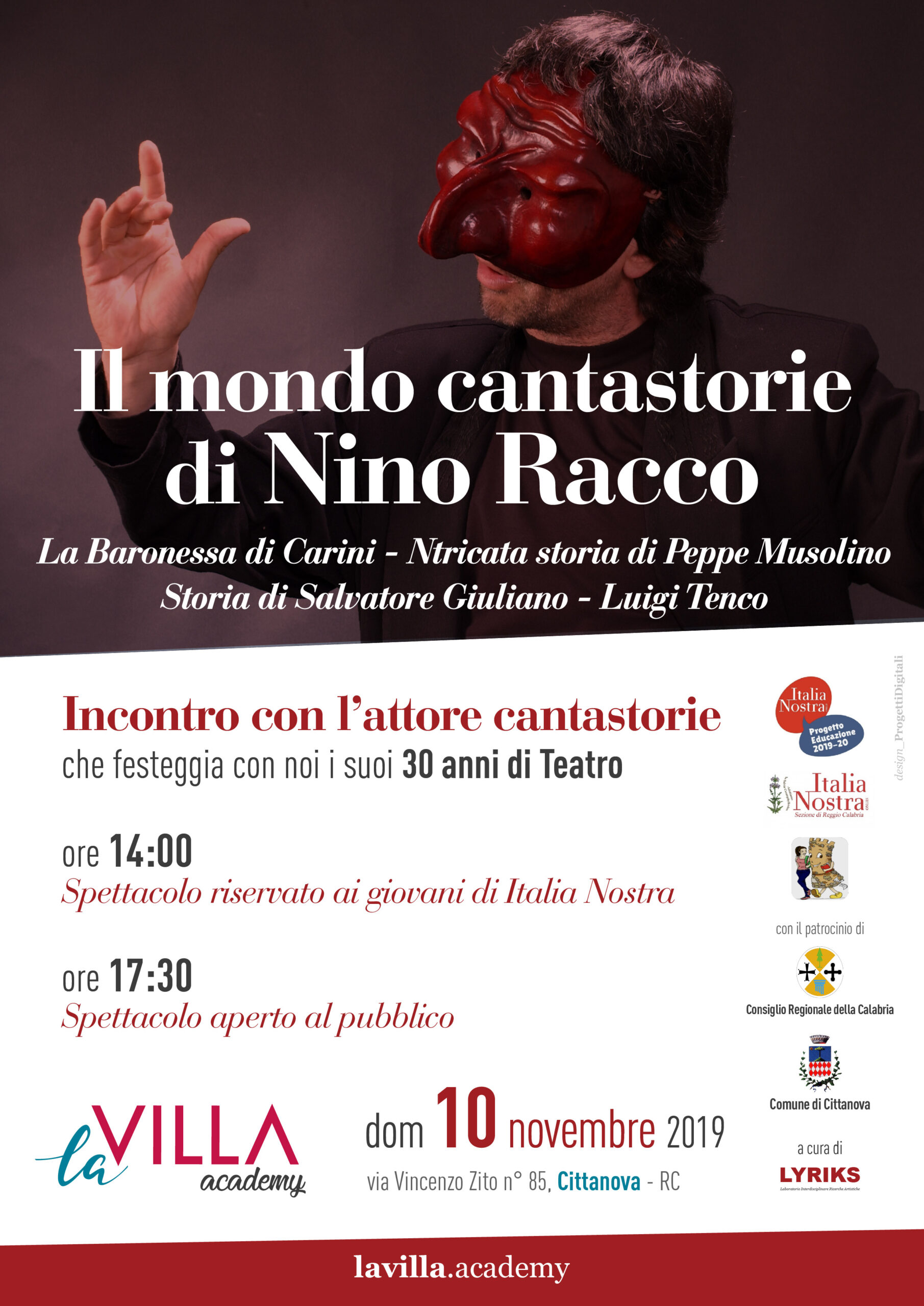 Il mondo cantastorie di Nino Racco